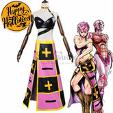 【In Stock】Anime Jojo’s Bizarre Adventure Cosplay Trish Una Costume Costumes